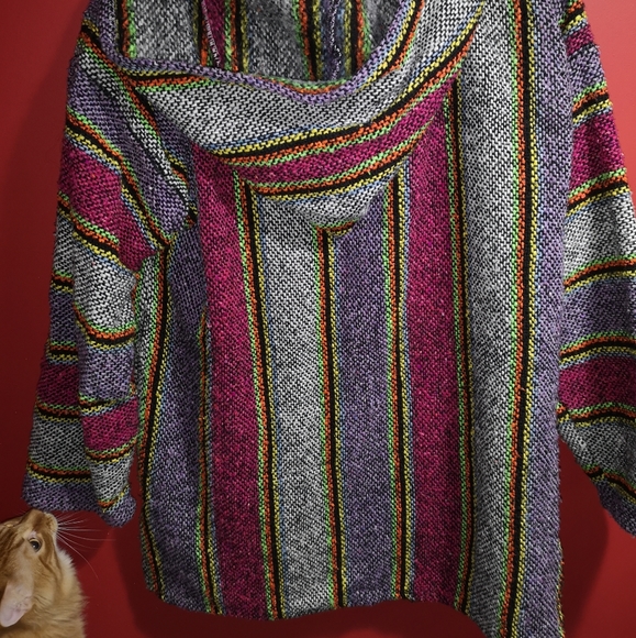 Baja Rasta Poncho - Picture 2 of 3